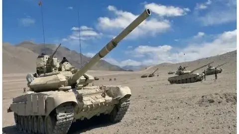 Watch: DRDO Unveils Light Battle Tank Zorawar, to Counter China in High Altitude Areas Zorawar tank