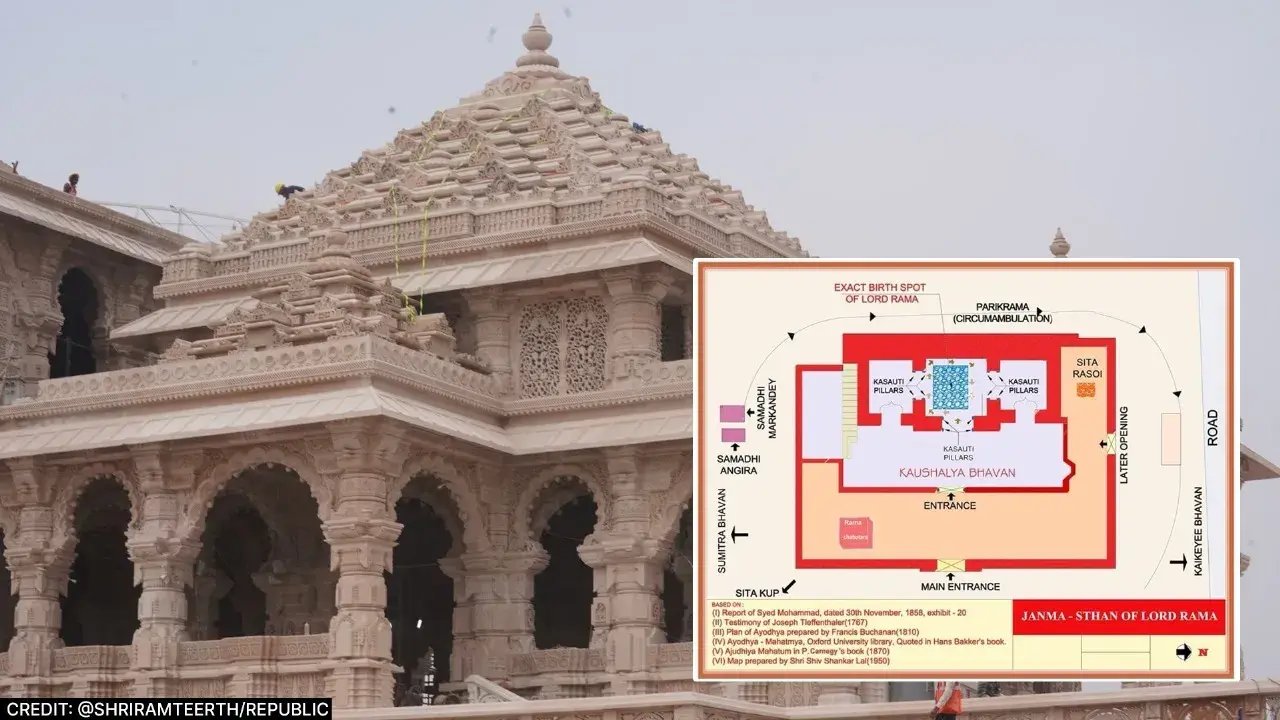 Bhagwan Ram Birthplace Map