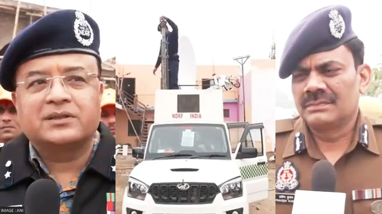 Ram temple pran pratishtha drone surveillance