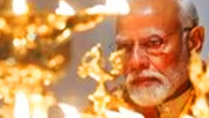PM Modi lit Ram Jyoti