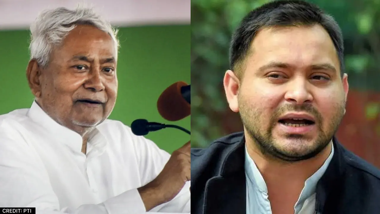 Nitish Kumar and Tejashwi Yadav