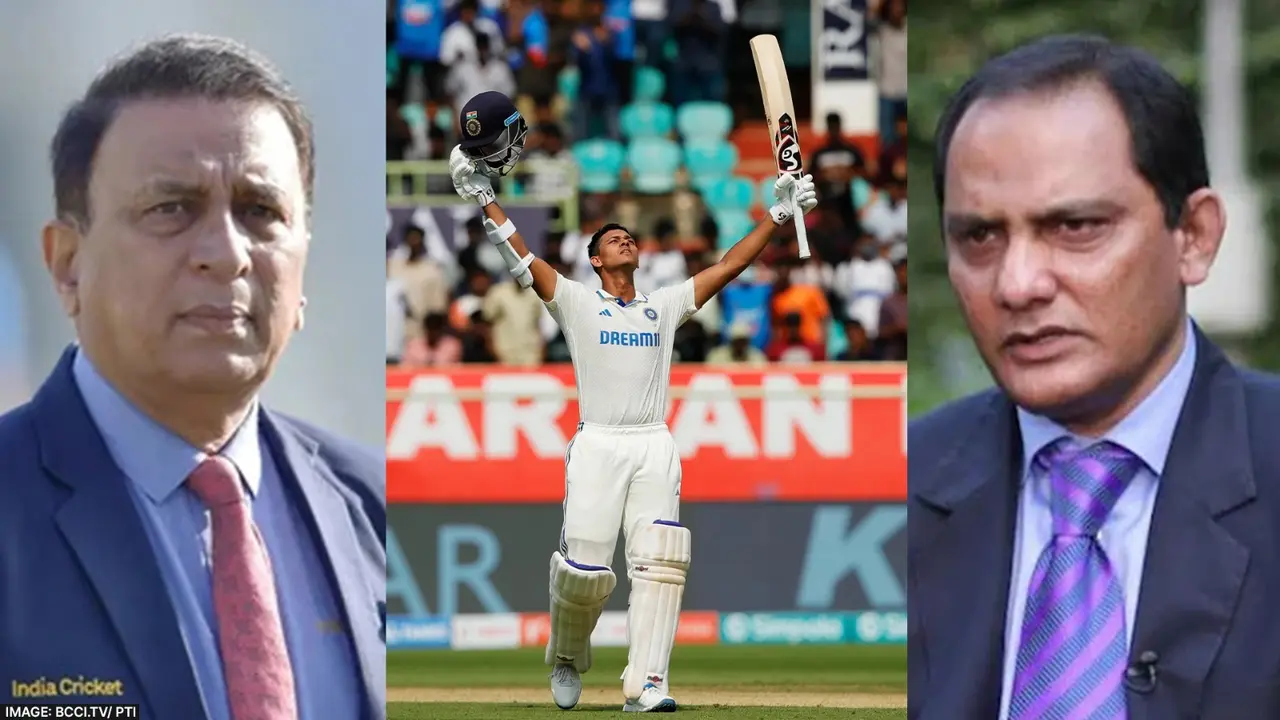 Yashasvi Jaiswal Sunil Gavaskar Mohammed Azharuddin