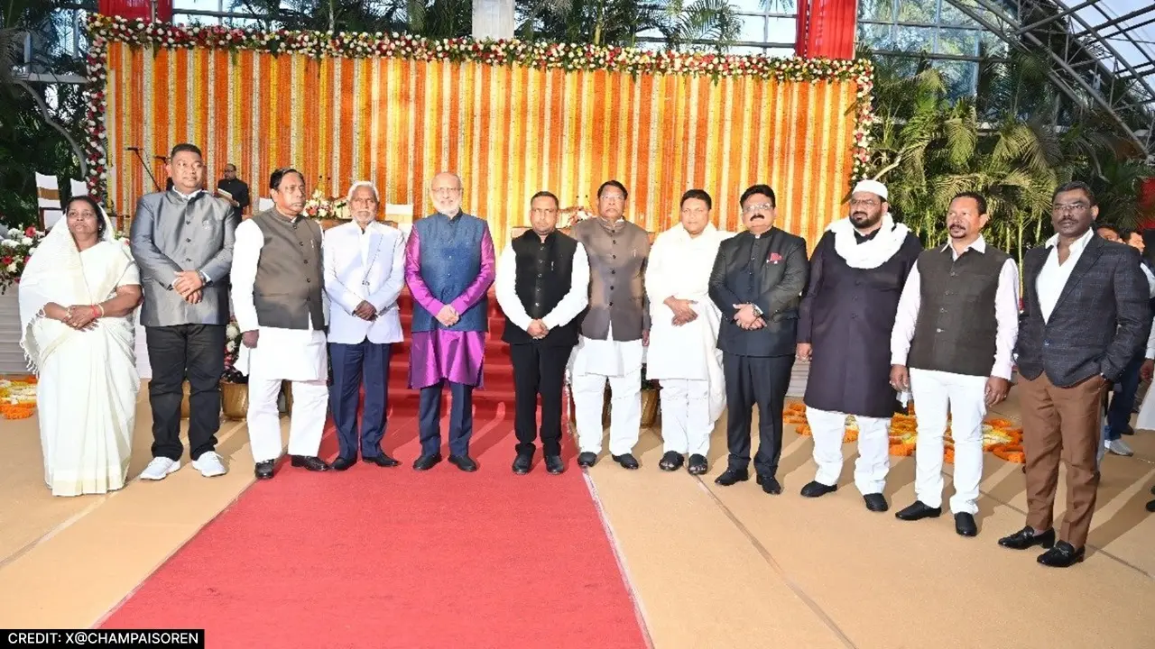 Cabinet expansion of Champai government in Jharkhand