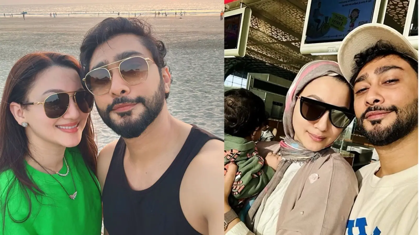 Gauahar Khan and Zaid Darbar