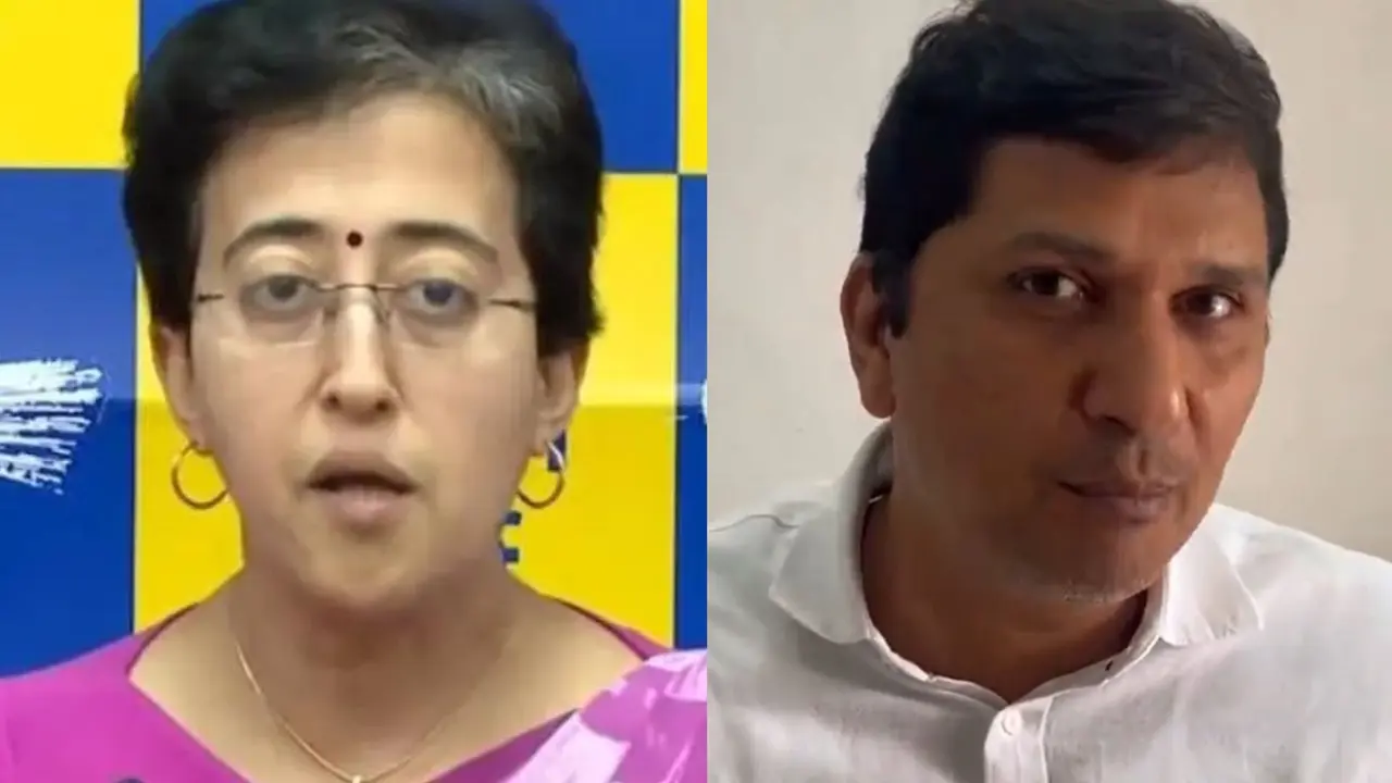 atishi and saurabh bhardwaj