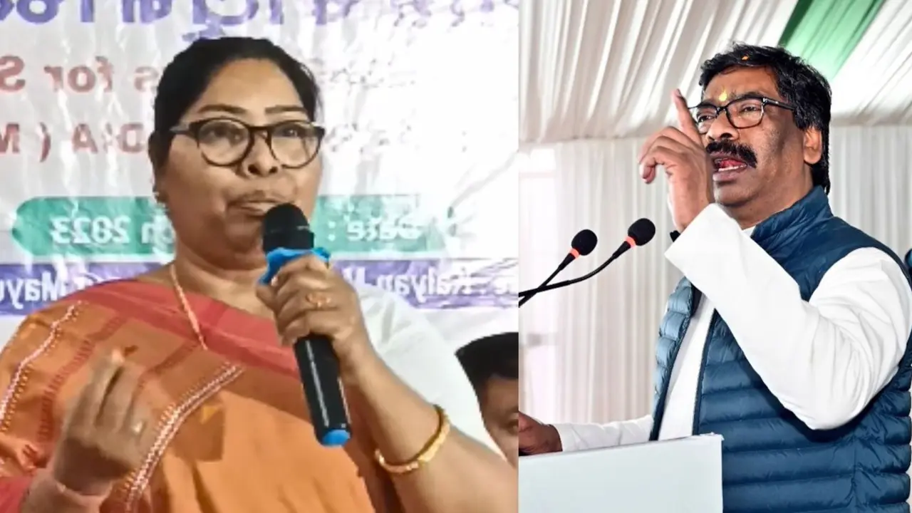 anjani soren and hemant soren