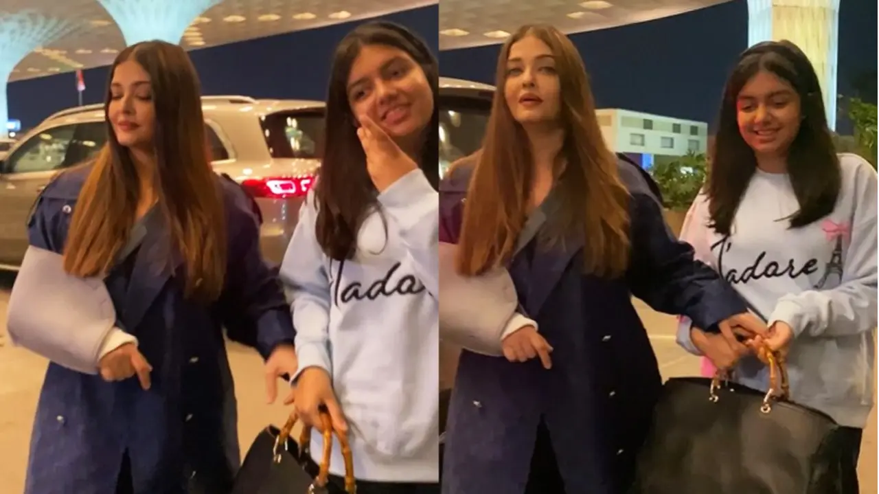 Aishwarya Rai Bachchan leaves for Cannes Film Festival