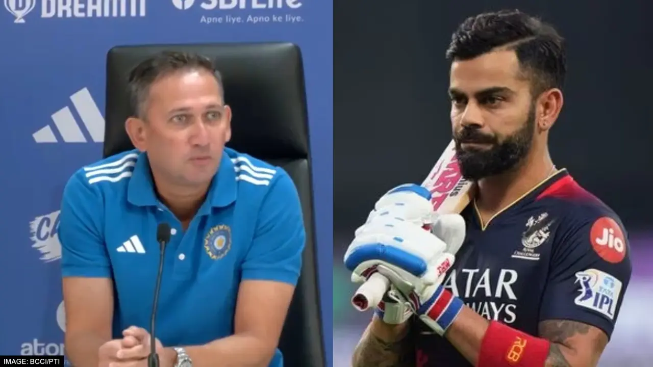 Chief Selector Ajit Agarkar Statement on Virat Kohli Strike Rate