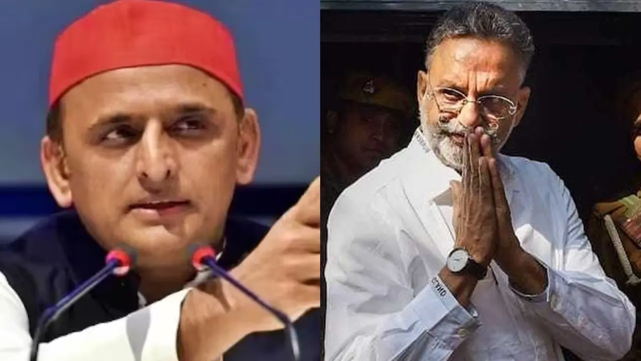 मुख्तार अंसारी की मौत पर अखिलेश यादव ने उठाया सवाल, कहा-न्यायाधीश की निगरानी में होनी चाहिए जांच Akhilesh Yadav & Mukhtar Ansari