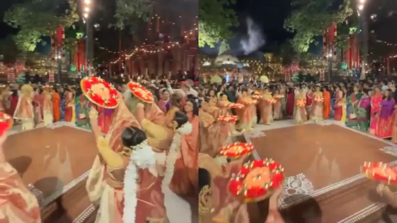 Ambani family Maha Aarti