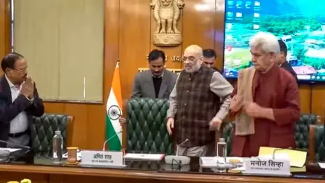 आतंक से निपटने का ब्लूप्रिंट तैयार, दिल्ली में अमित शाह-NSA डोभाल ने की बैठक, ये है मास्टर प्लान Amit Shah-NSA Doval held meeting in Delhi
