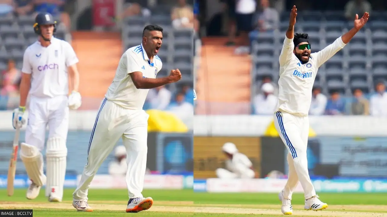ashwin and jadeja creates history