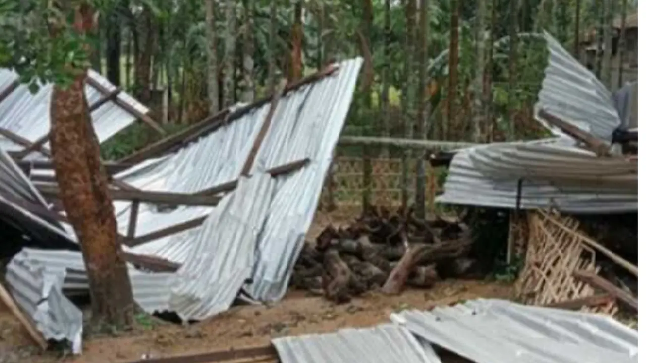 Storm in Assam
