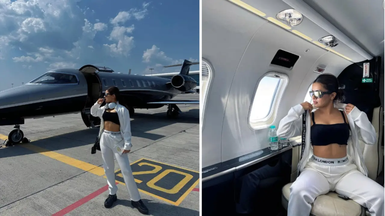 Avneet Kaur Private Jet