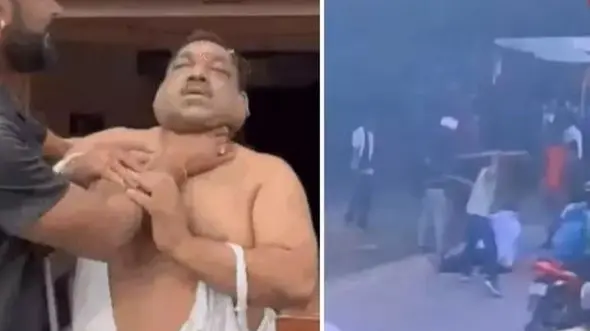 JDU leader Raja Yadav thrashed