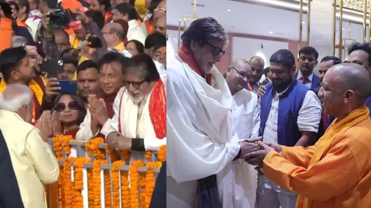 Amitabh Bachchan in Ayodhya