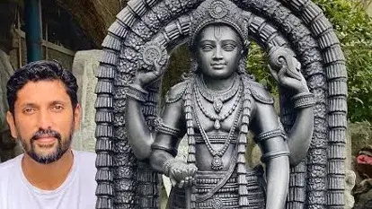 ram lala idol creator sculptor arun yogiraj