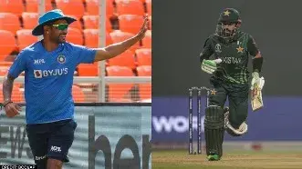 Shikhar Dhawan & Mohammad Rizwan