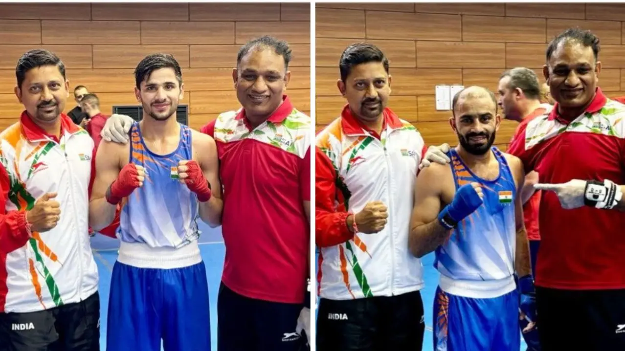 Indian Boxer Amit Panghal & Sachin siwach