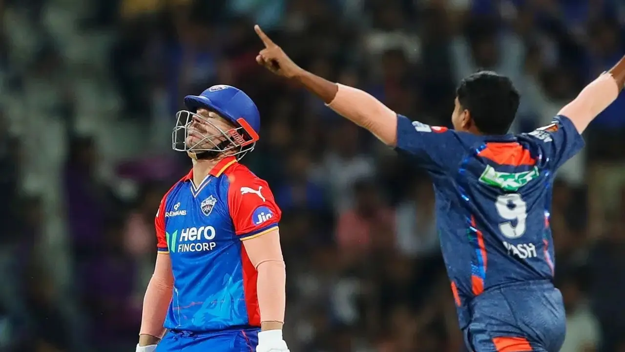 David Warner out on disasterous way