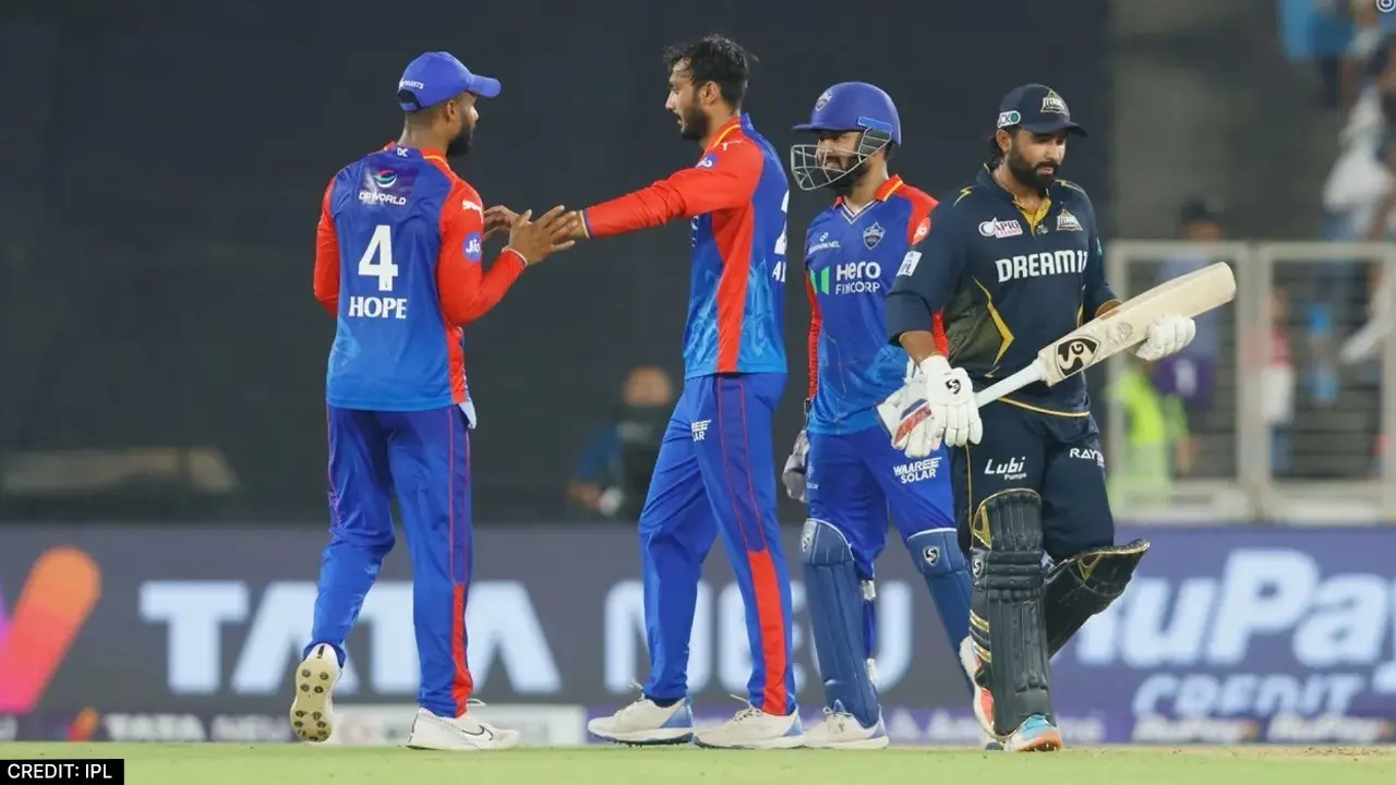 Gujarat Titans all out for 89 runs against Delhi Capitals
