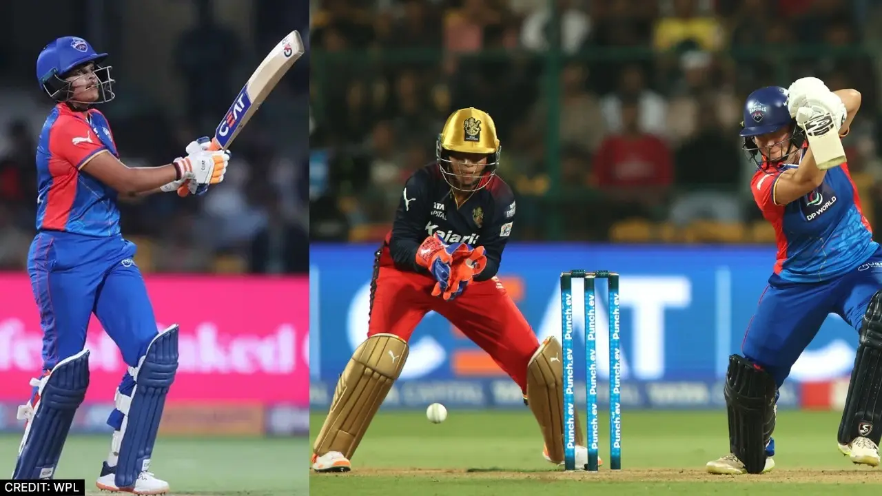 Delhi Capitals made huge score against Royal Challengers Bangalore in WPL