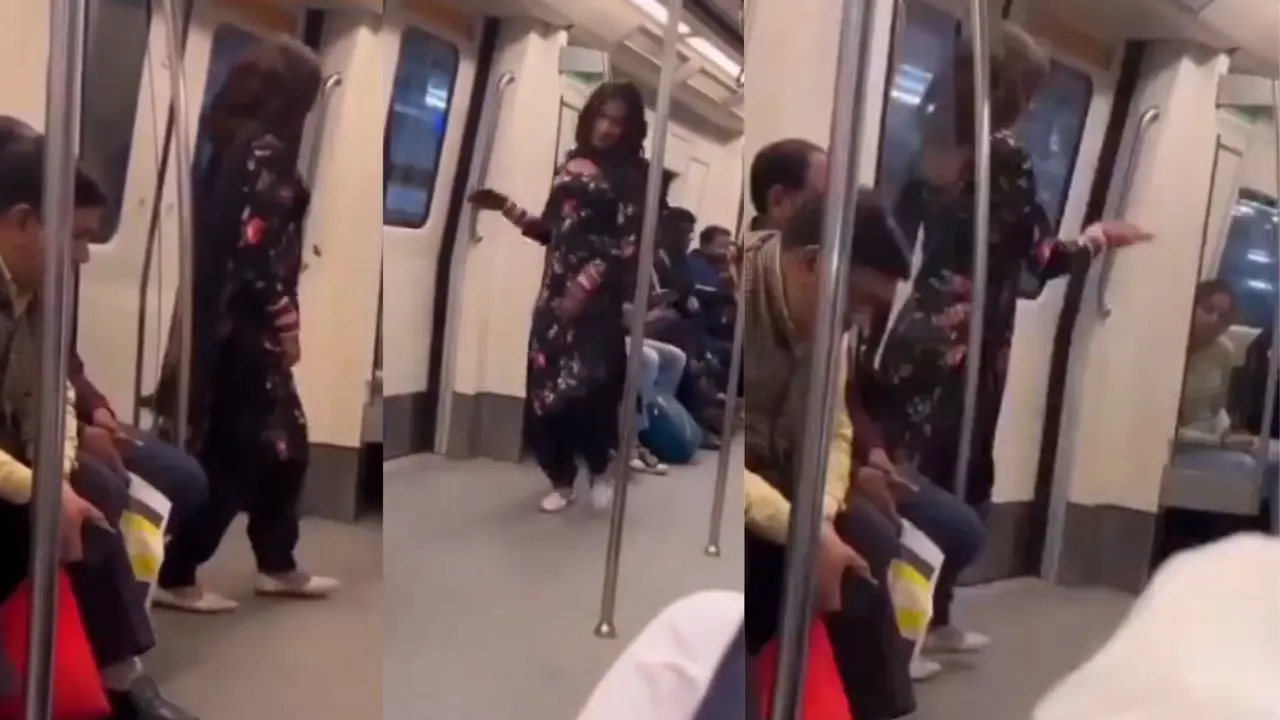 Delhi Metro Viral Video