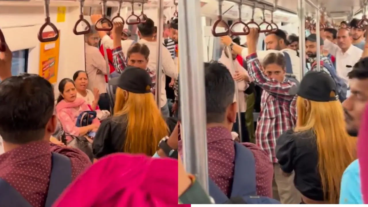 Delhi Metro Viral Video