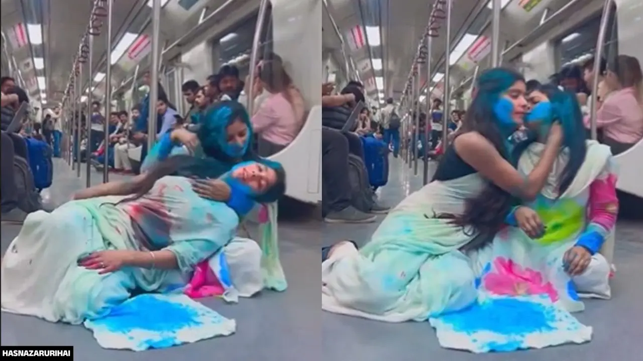 Delhi Metro Viral Video