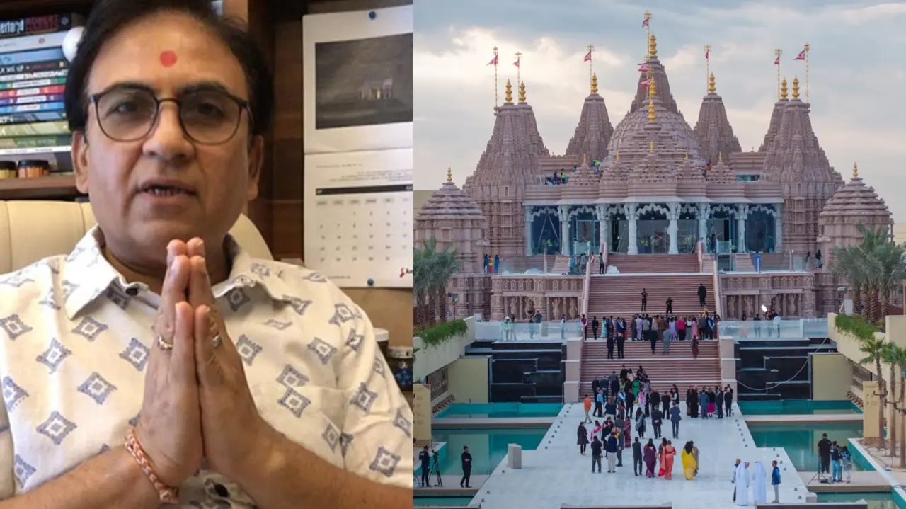 Dilip Joshi in Abu Dhabi