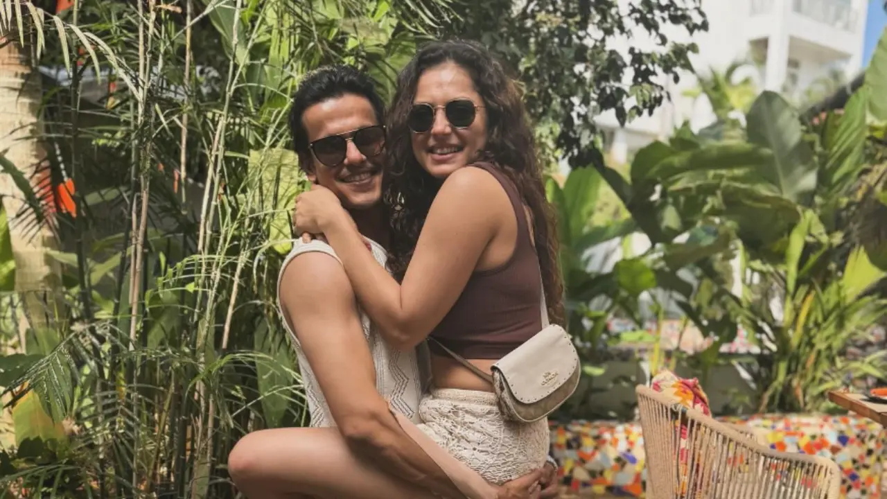 Drashti Dhami with Husband Niraj