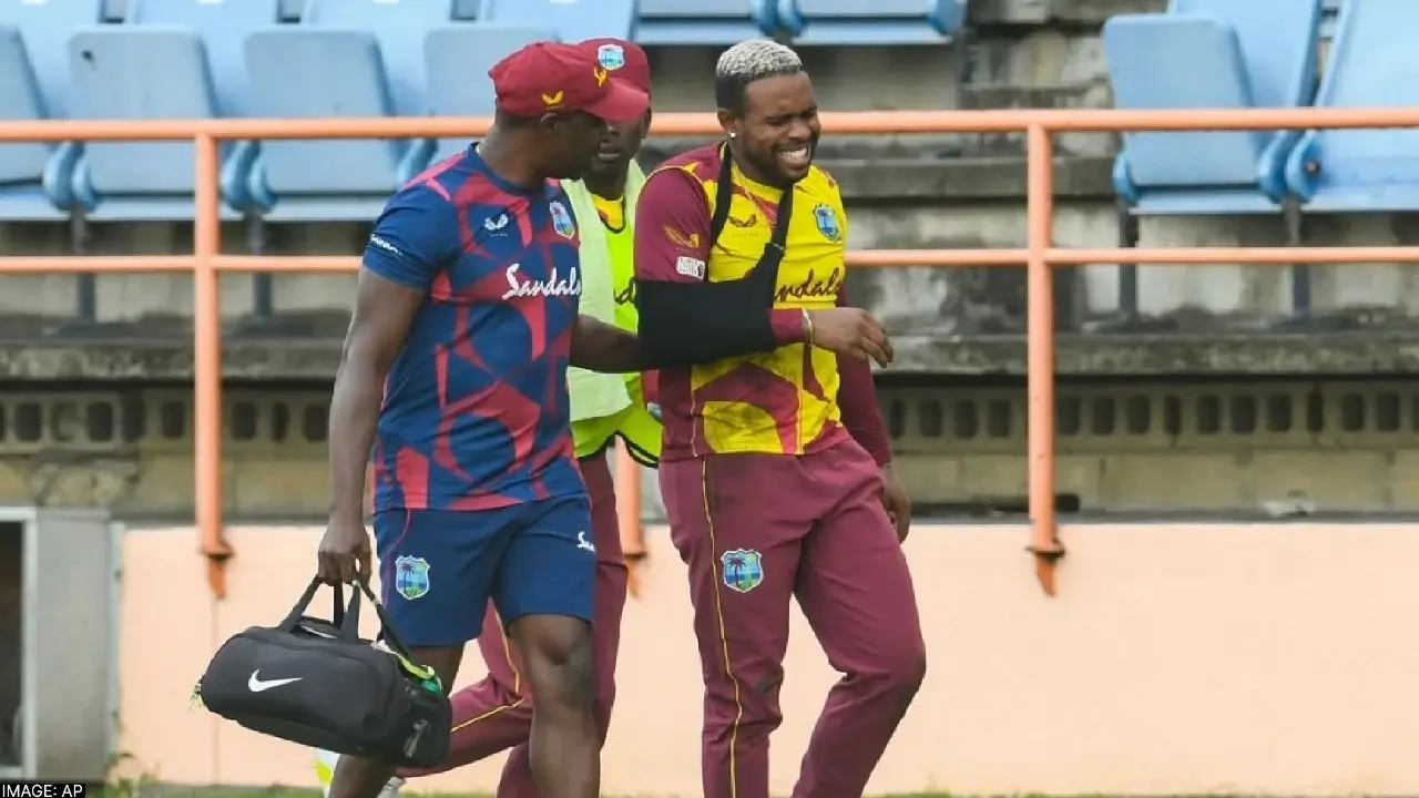 West Indies Cricketer Fabian Allen