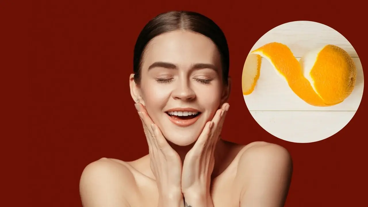 Face Care With Orange Peel