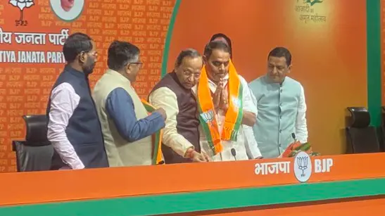 Congress Ex MP Rajesh Mishra Joins BJP