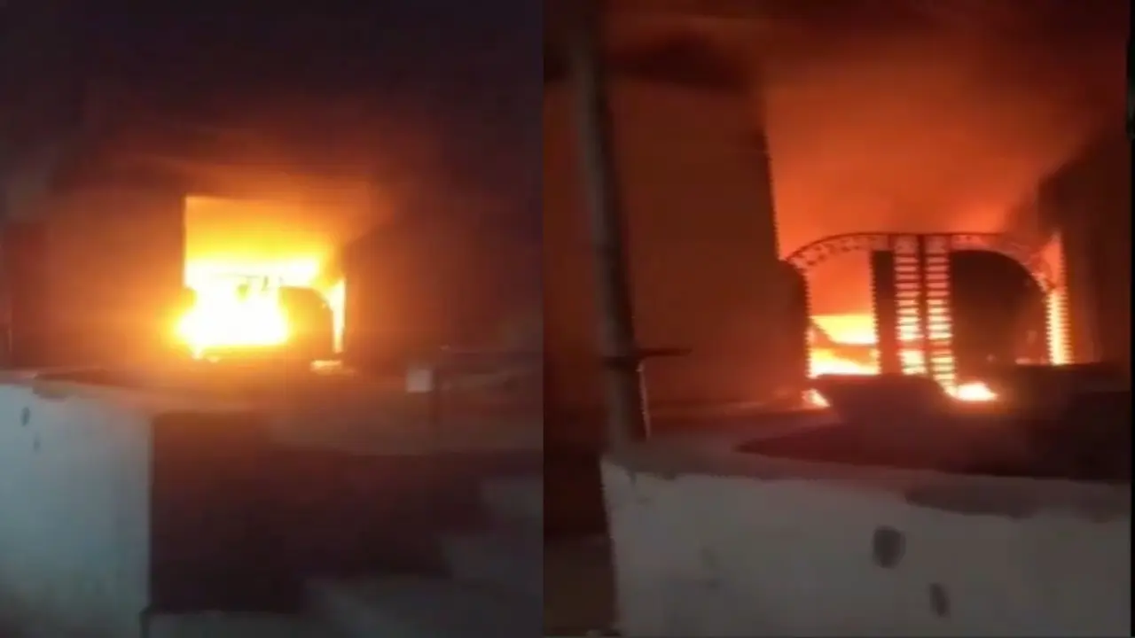 Fire in Ghaziabad