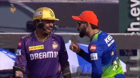 Virat Kohli and Sunil Narine