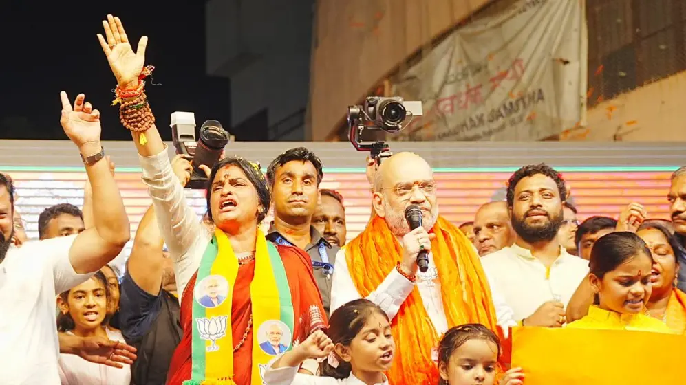 madhavi latha and amit shah