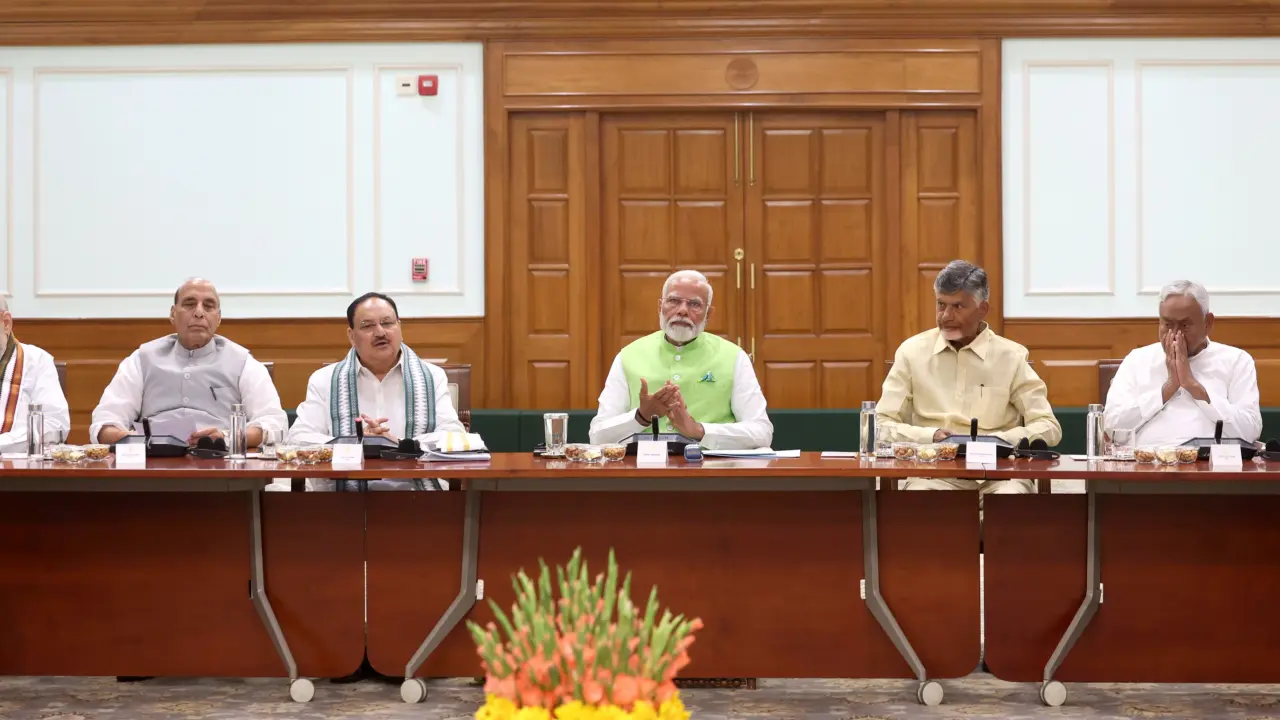 nda elects modi as alliance leader