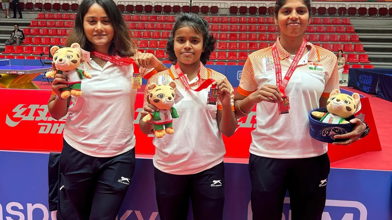 Indian women table tennis team