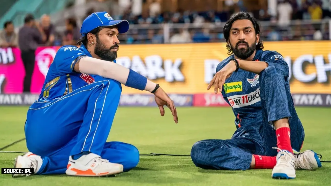 Hardik Pandya With His Elder Brother After IPL Match