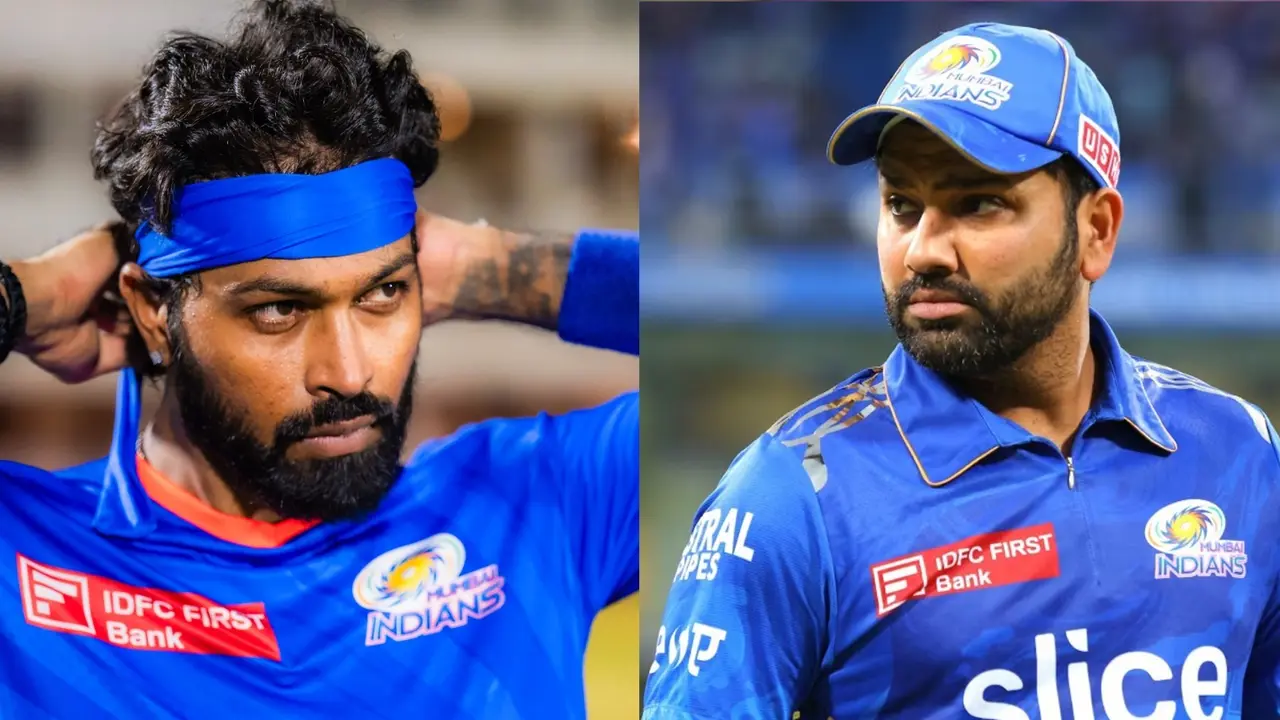 hardik pandya and rohit sharma