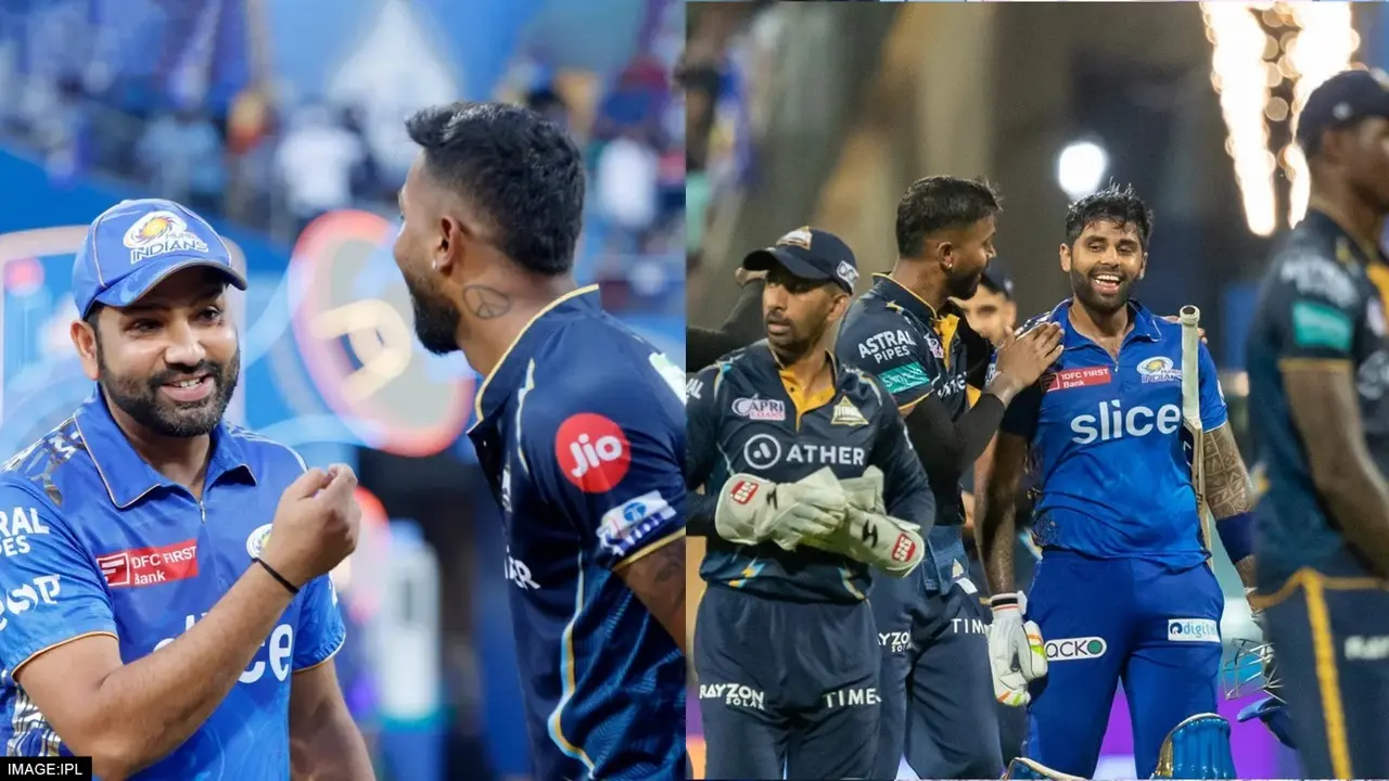 Gujarat Titans & Mumbai Indians IPL Match