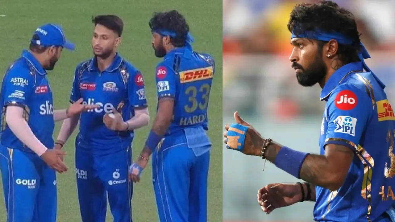 hardik pandya hand over captaincy to rohit sharma in last over