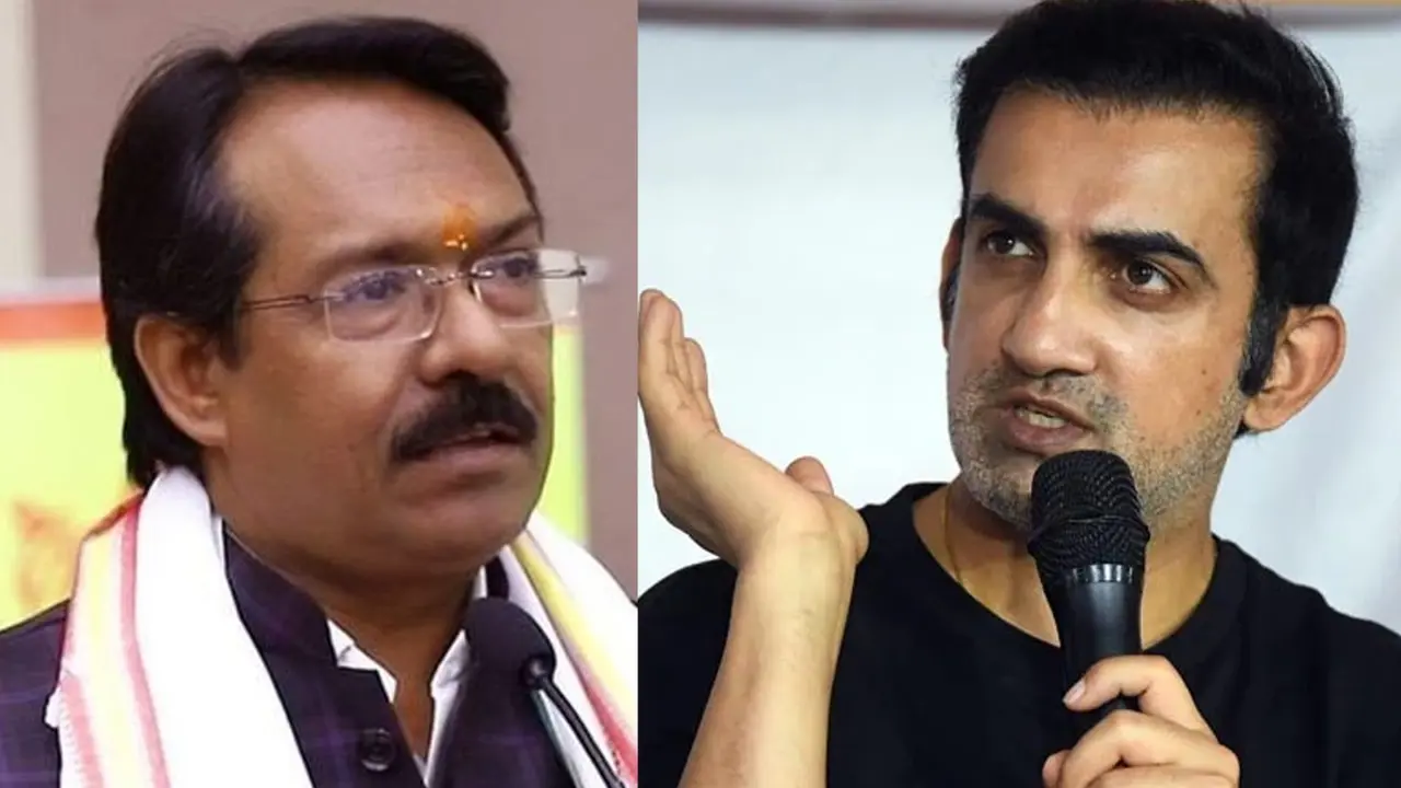 BJP Candidate from East Delhi Harsh Malhotra & MP Gautam Gambhir