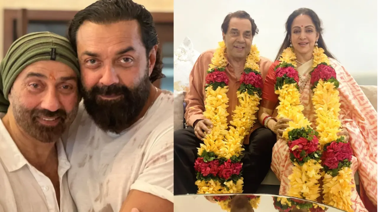 Sunny, Bobby skips Dharmendra and Hema Malini anniversary celebration