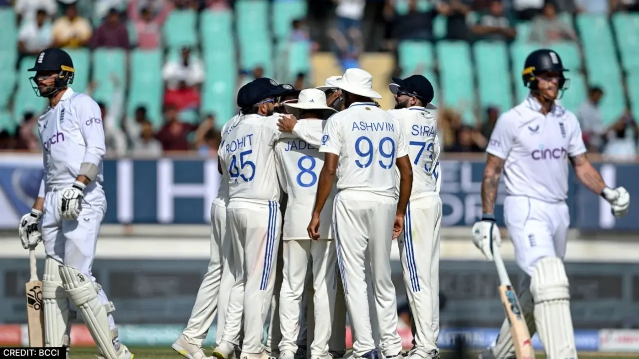 India Win Rajkot Test Against England