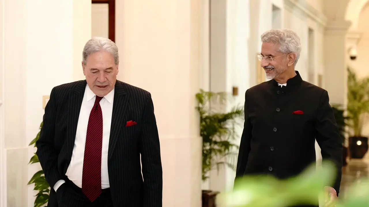 India MEA S Jaishankar and winston peters New Zealand