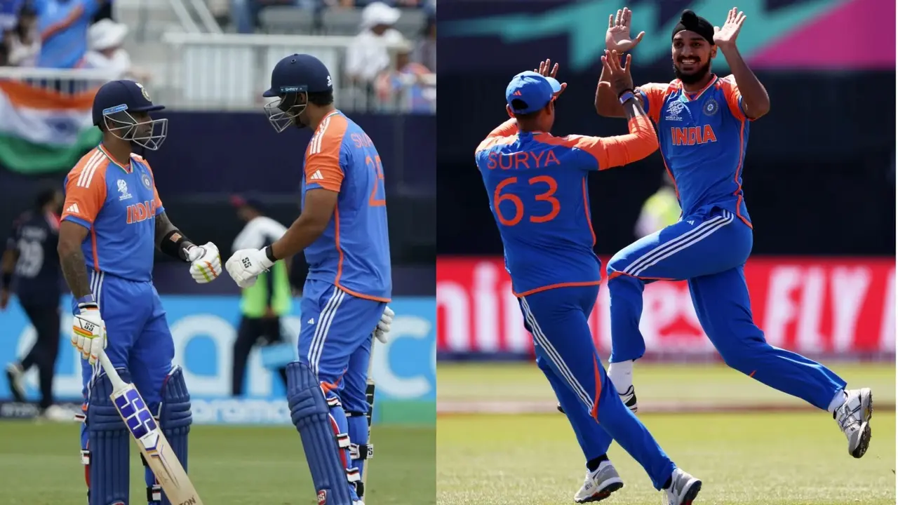 T20 World Cup 2024: US scare for jittery India as Surya clinches Super 8 berth for Rohit's men Indian Beat USA Enter into Super 8
