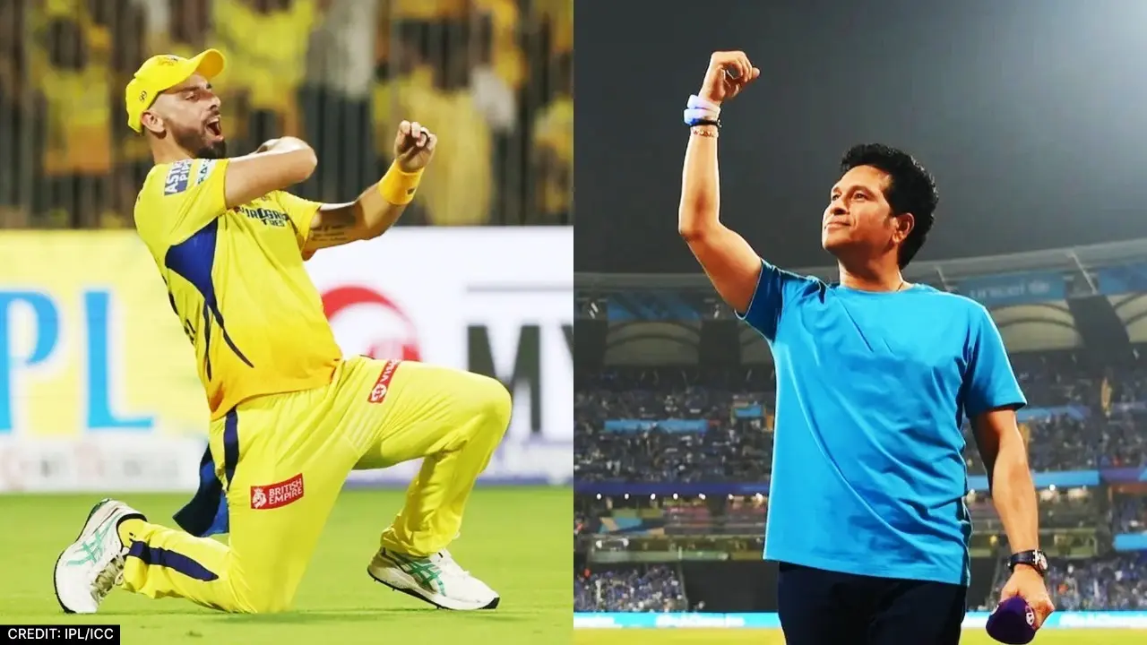 Daryl Mitchell Break Sachin Tendulkar Record in IPL