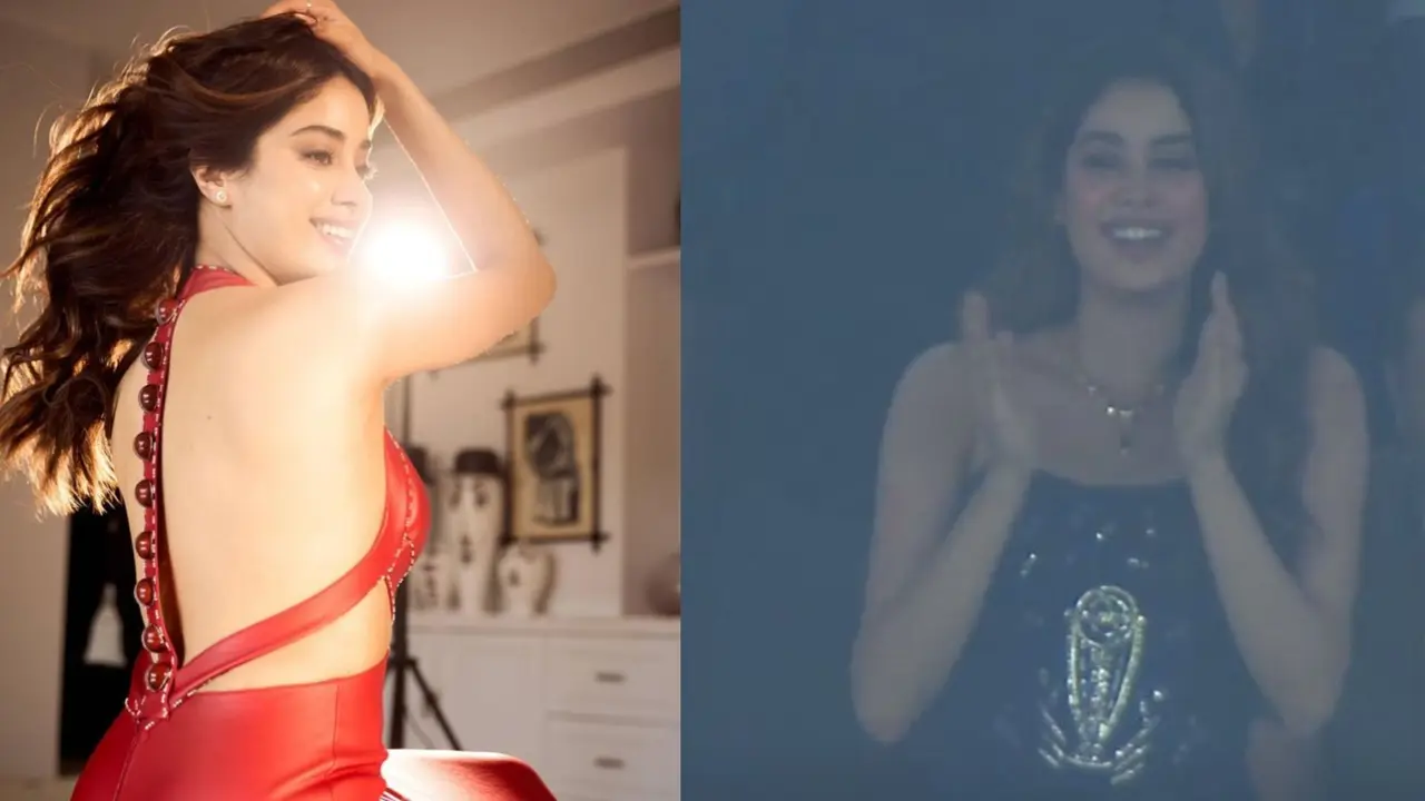 Janhvi Kapoor at IPL Match